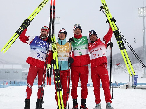 Мужская эстафета